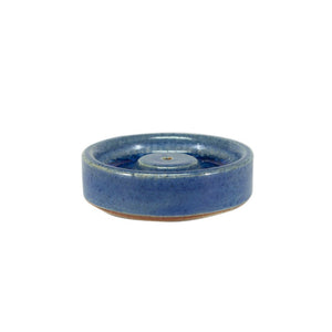 Ceramic with Crystal Incense Holder Small - Ceramic with Crystal Incense  Holder Small – Round