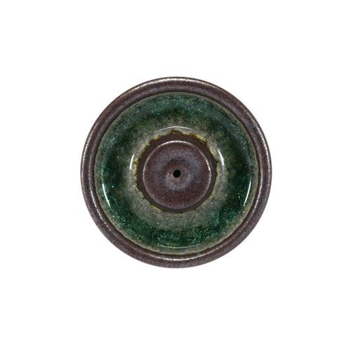 Ceramic with Crystal Incense Holder - Ceramic with Crystal Incense Holder