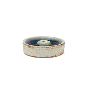 Ceramic with Crystal Incense Holder Small - Ceramic with Crystal Incense  Holder Small – Round