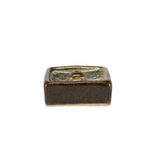 Load image into Gallery viewer, Ceramic with Crystal Incense Holder - Ceramic with Crystal Incense  Holder Small – Square