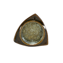 Load image into Gallery viewer, Ceramic with Crystal Incense Holder Small - Ceramic with Crystal Incense  Holder Small – Triangle