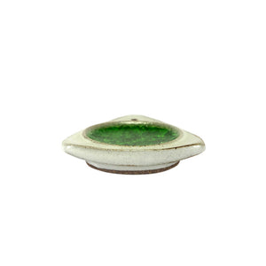 Ceramic with Crystal Incense Holder Small - Ceramic with Crystal Incense  Holder Small – Triangle