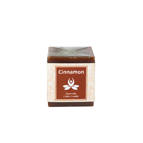 Ayurvedic Cubic Candles - Cinnamon Ayurvedic Cubic Candle