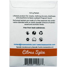 Load image into Gallery viewer, Aromatic Sachets - Aromatic Sachets-Citrus Spice