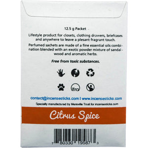 Aromatic Sachets - Aromatic Sachets-Citrus Spice