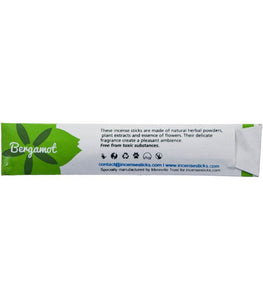 Traditional Incense - Bergamot incense sticks